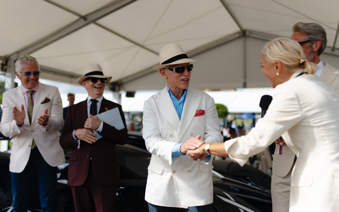 Billy Hibbs,  from Texas, wins Salon Privé’s  inaugural Concours Style Prize